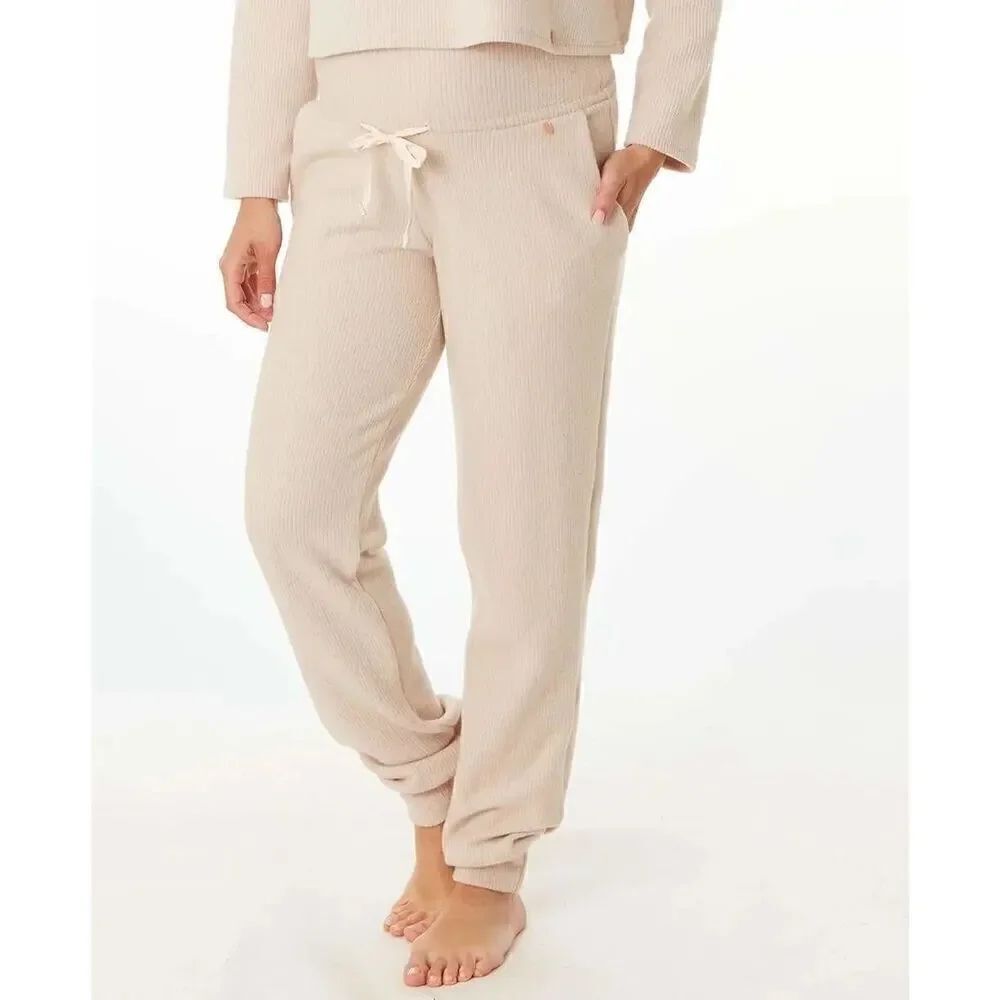 Cache Coeur NWT sweet home maternity lounge pants in oat size XL Joggers